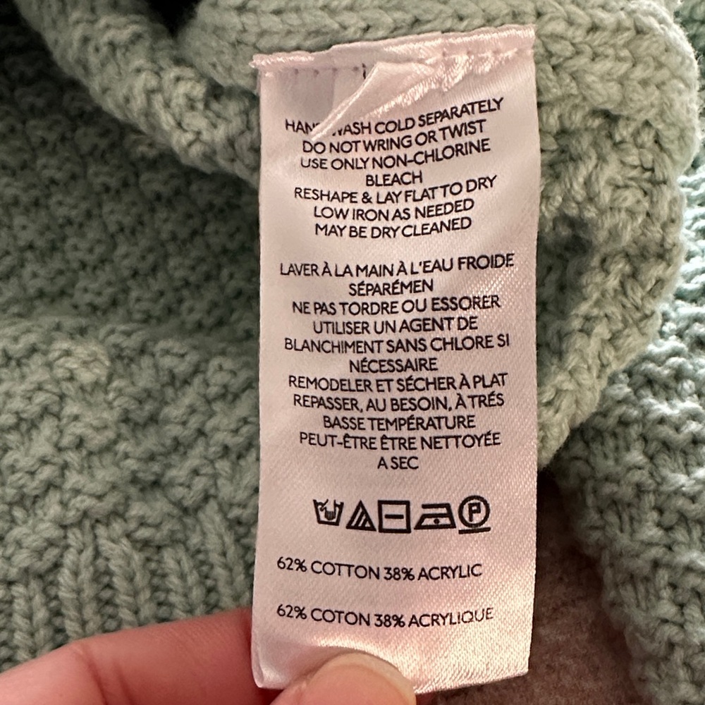 Free People Lila Mint Green Women's Cardigan - Picture 4 of 6